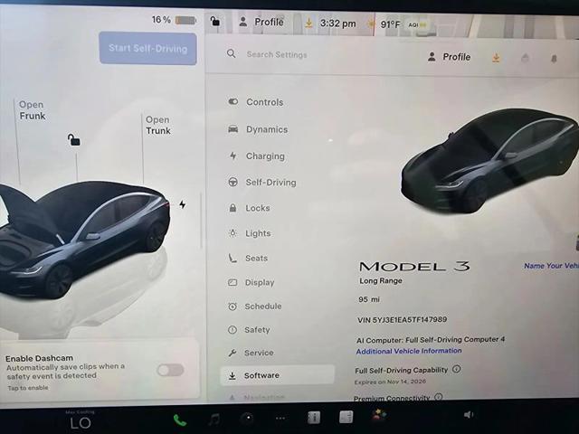 2026 Tesla Model 3 Premium Rear-Wheel Drive
