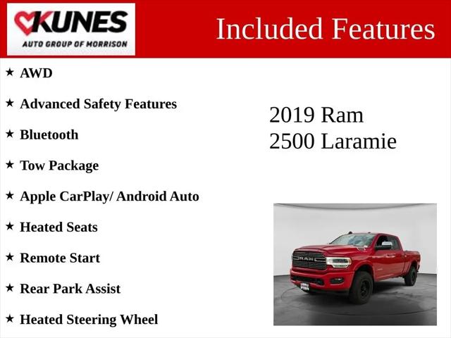 2019 Ram 2500 Laramie Crew Cab 4x4 64 Box