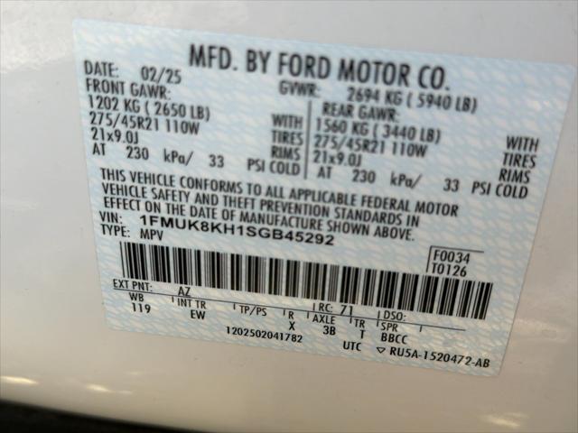 2025 Ford Explorer ST-Line