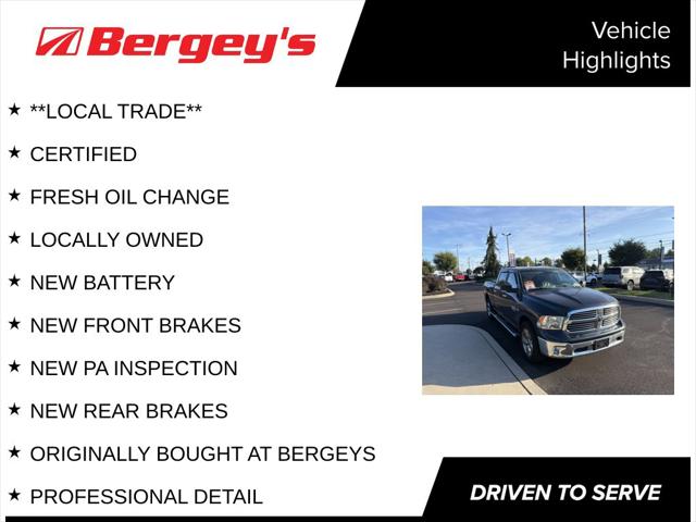 2018 Ram 1500 Big Horn Crew Cab 4x4 64 Box
