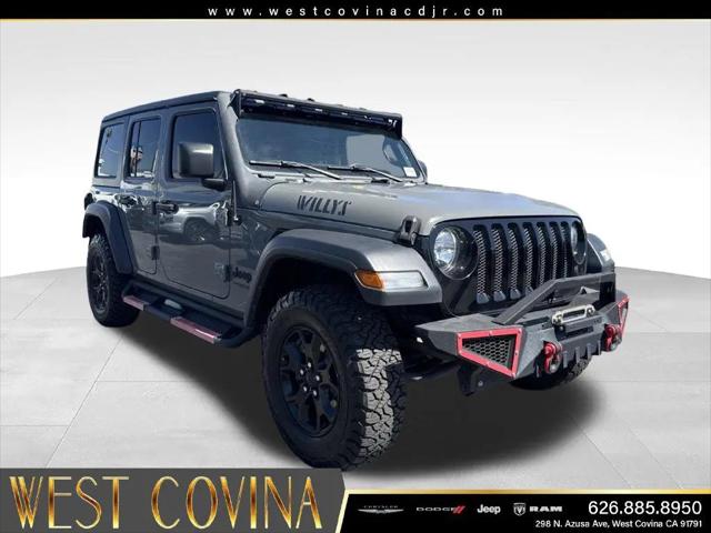 2022 Jeep Wrangler Unlimited Willys Sport 4x4 for sale in West Covina, CA
