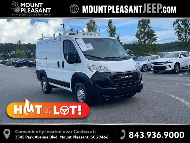 2025 Ram ProMaster Cargo Van Tradesman Low Roof 118 WB w/Pass Seat for sale in Mount Pleasant, SC