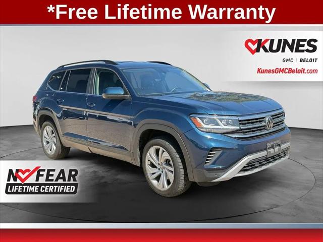 2021 Volkswagen Atlas 3.6L V6 SE w/Technology for sale in Beloit, WI