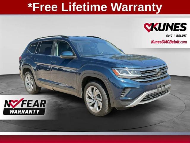2021 Volkswagen Atlas 3.6L V6 SE w/Technology for sale in Beloit, WI