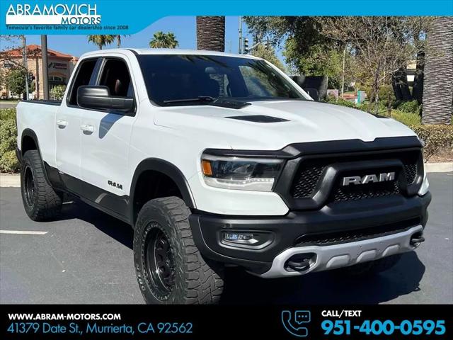 2019 Ram 1500 Rebel Quad Cab 4x4 64 Box for sale in Murrieta, CA