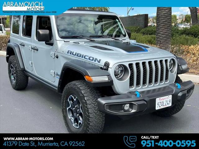 2022 Jeep Wrangler 4xe Unlimited Rubicon 4x4 for sale in Murrieta, CA