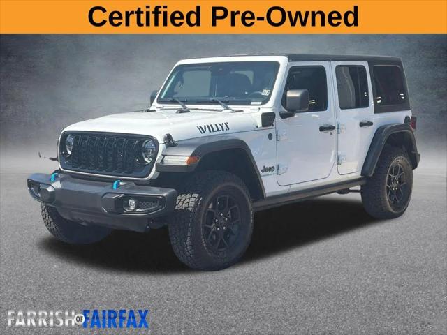 2024 Jeep Wrangler 4xe Willys 4xe for sale in Fairfax, VA