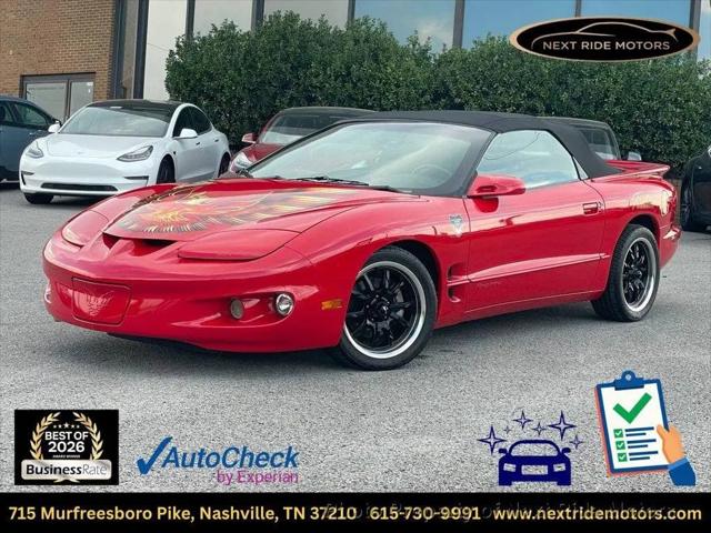 2002 Pontiac Firebird 2002 PONTIAC FIREBIRD V6 2D CONVERTIBLE SERVICED 615-730-9991 for sale in Nashville, TN