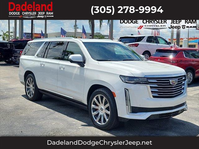 2022 Cadillac Escalade ESV 2WD Premium Luxury Platinum for sale in Miami, FL