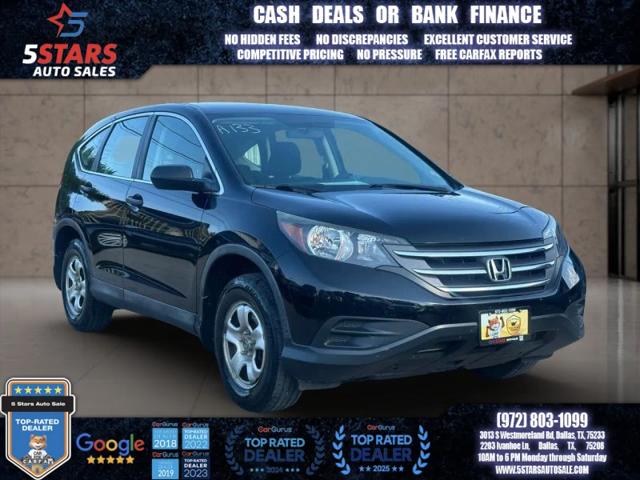 2013 Honda CR-V LX for sale in Dallas, TX