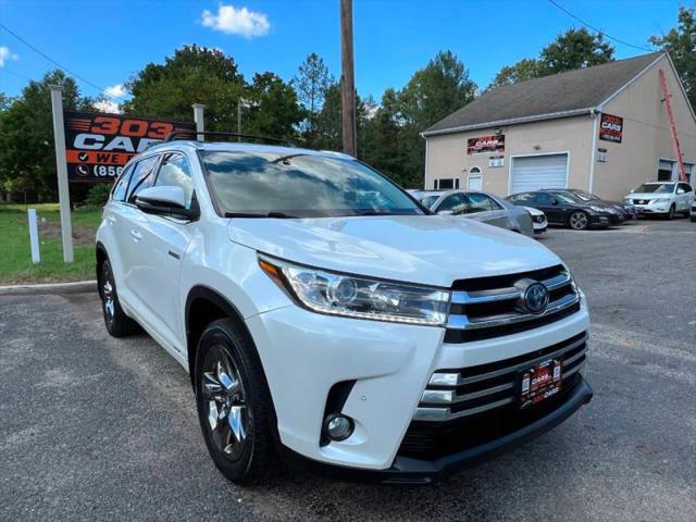 2017 Toyota Highlander Hybrid Limited Platinum for sale in Newfield, NJ