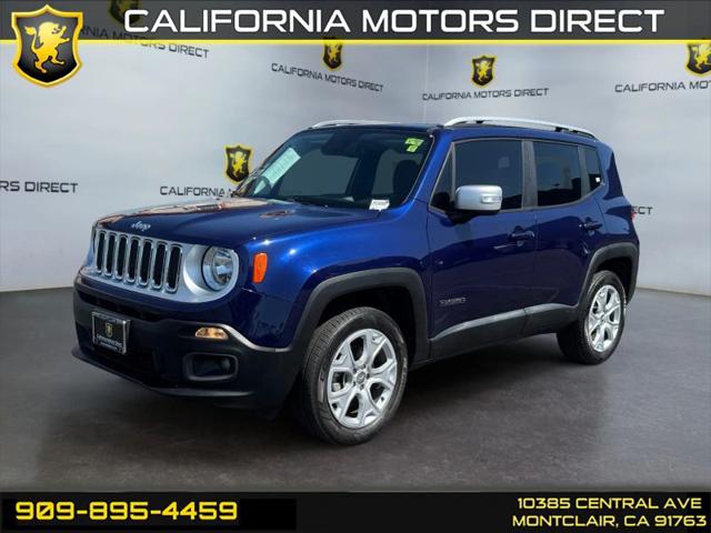 2018 Jeep Renegade Limited 4x4 for sale in Montclair, CA
