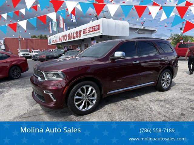 2021 Dodge Durango Citadel RWD for sale in Hialeah, FL
