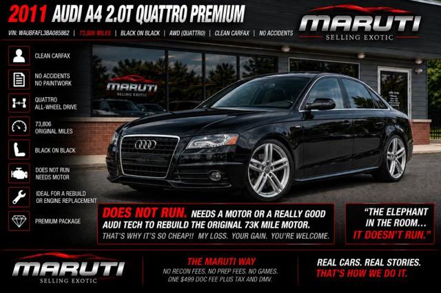 2011 Audi A4 2.0T Premium for sale in East Brunswick, NJ