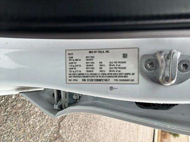 2022 Tesla Model 3 Long Range Dual Motor All-Wheel Drive