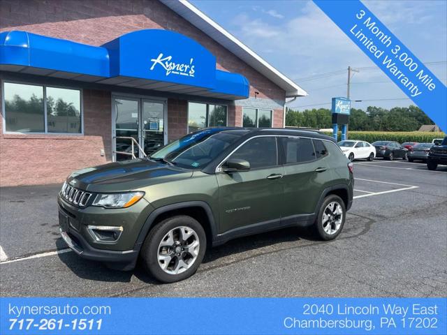 2019 Jeep Compass Limited 4x4 for sale in Chambersburg, PA