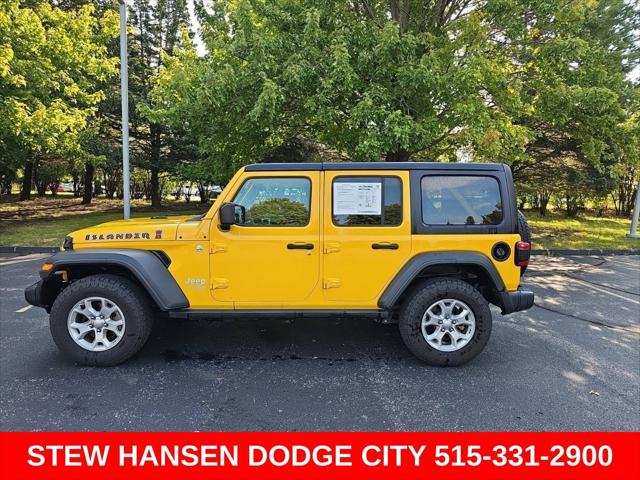 2021 Jeep Wrangler Islander 4x4 for sale in Urbandale, IA