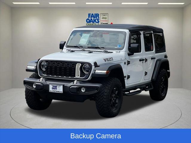 2025 Jeep Wrangler 4-Door Willys 4x4 2025 Jeep Wrangler 4-Door Willys 4x4