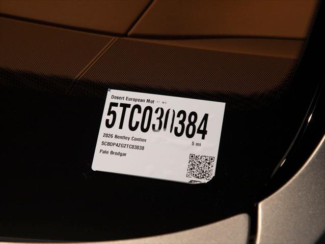 2026 Bentley Continental GT V8