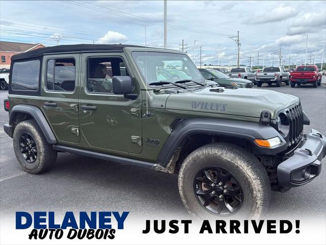 2021 Jeep Wrangler Willys 4x4 for sale in DuBois, PA