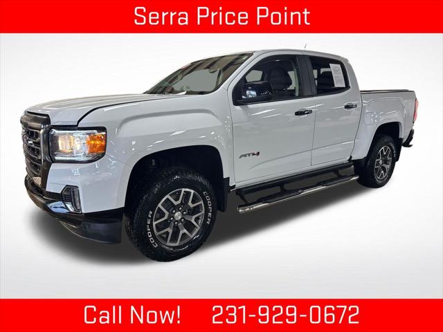 2022 GMC Canyon 4WD Crew Cab Short Box AT4 - Leather for sale in TRAVERSE CITY, MI