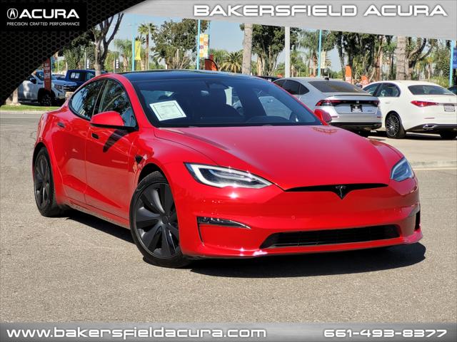 2021 Tesla Model S Plaid Tri Motor All-Wheel Drive for sale in Bakersfield, CA