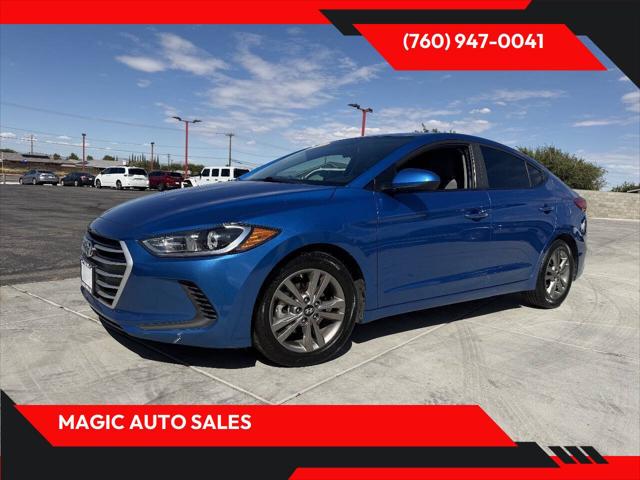 2018 Hyundai Elantra SEL for sale in Hesperia, CA