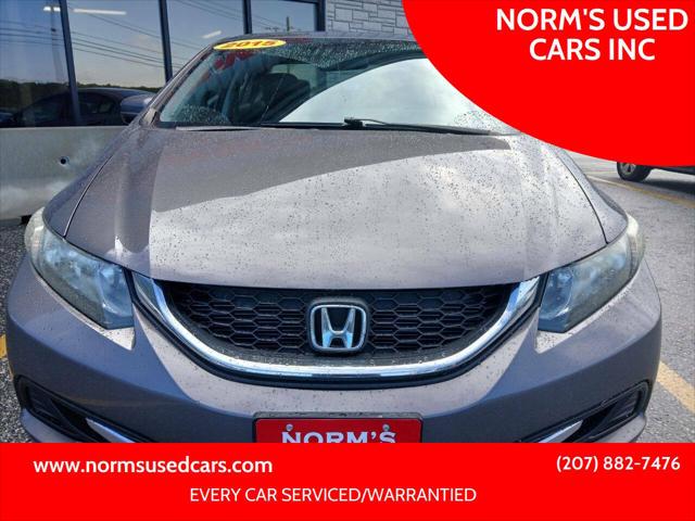 2015 Honda Civic LX for sale in Wiscasset, ME