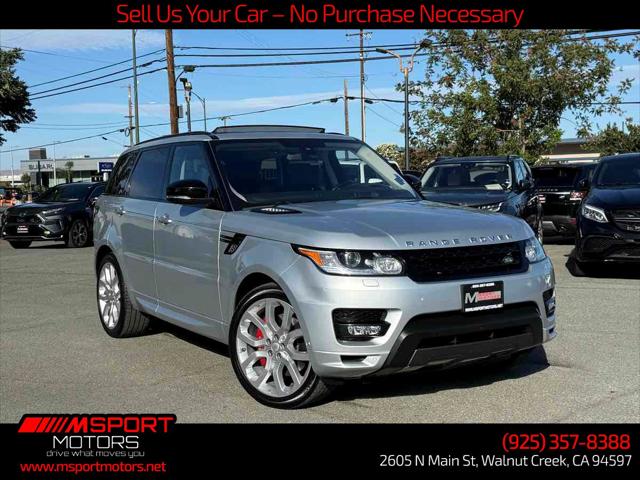 2016 Land Rover Range Rover Sport 5.0L V8 Supercharged Autobiography for sale in Walnut Creek, CA