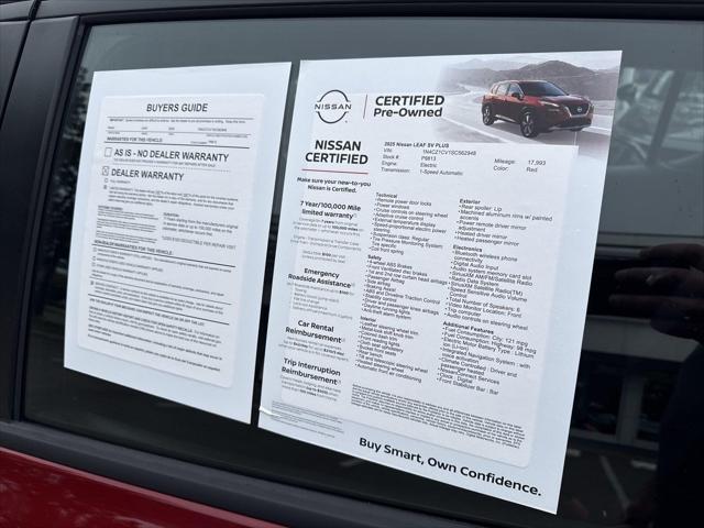 2025 Nissan LEAF SV PLUS