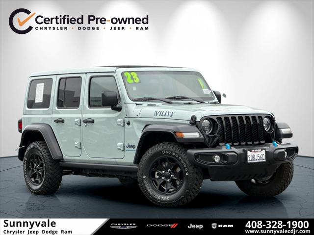 2023 Jeep Wrangler 4xe 4x4 for sale in Sunnyvale, CA