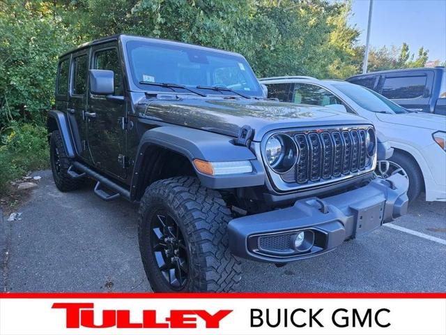 2024 Jeep Wrangler 4-Door Willys 4x4 for sale in Nashua, NH