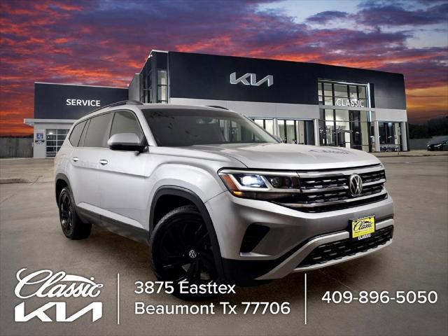 2022 Volkswagen Atlas 3.6L V6 SE w/Technology for sale in Beaumont, TX