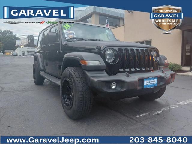 2018 Jeep Wrangler Unlimited Sport S 4x4 for sale in Norwalk, CT