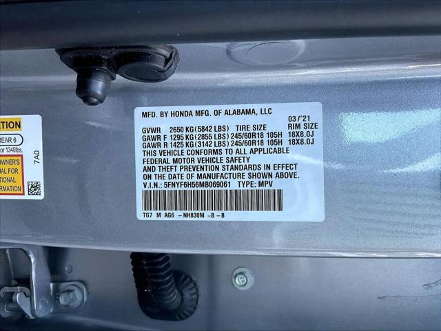 2021 Honda Pilot AWD EX-L