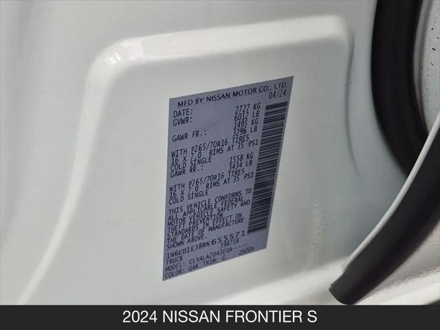 2024 Nissan Frontier Crew Cab S 4x2