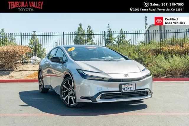 2024 Toyota Prius Prime XSE Premium for sale in Temecula, CA