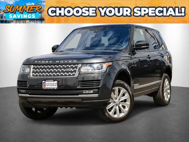 2016 Land Rover Range Rover 3.0L V6 Turbocharged Diesel HSE Td6 for sale in Anaheim, CA