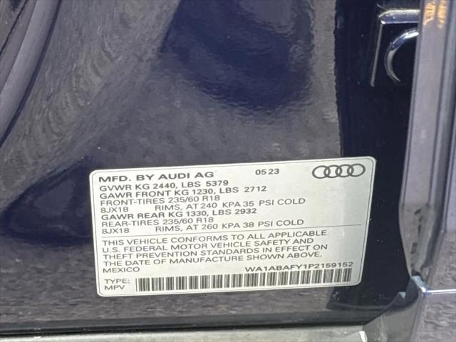 2023 Audi Q5 Premium 40 TFSI quattro S tronic