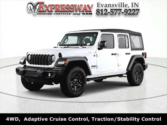 2025 Jeep Wrangler 4-Door Sport 4x4 for sale in Evansville, IN