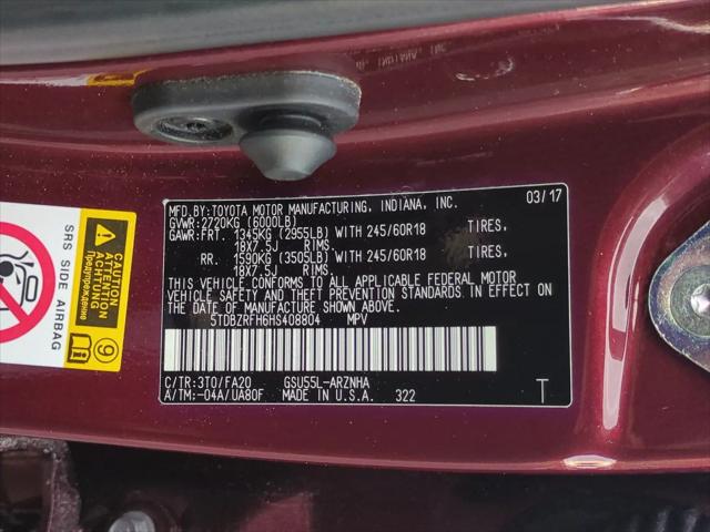 2017 Toyota Highlander LE Plus