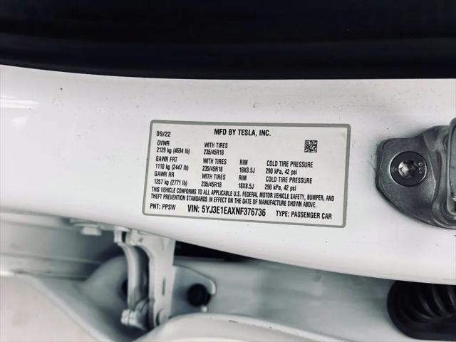 2022 Tesla Model 3 Rear-Wheel Drive