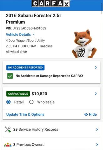 2016 Subaru Forester 2.5i Premium