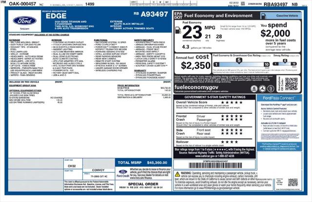 2024 Ford Edge Titanium