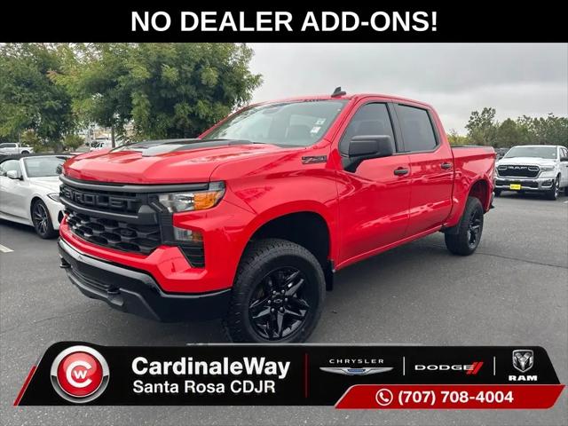 2024 Chevrolet Silverado 1500 4WD Crew Cab Short Bed Custom Trail Boss for sale in Santa Rosa, CA