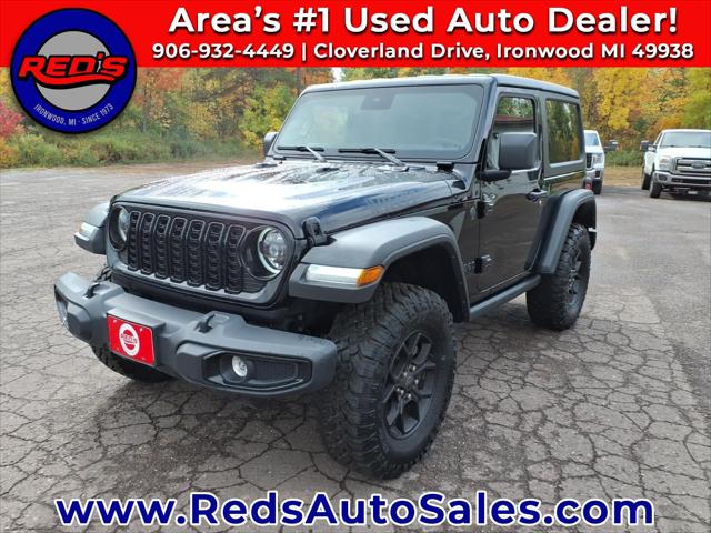 2025 Jeep Wrangler 2-Door Willys for sale in Ironwood, MI
