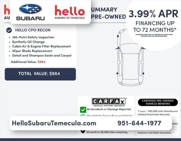 2026 Subaru Forester Touring for sale in Temecula, CA