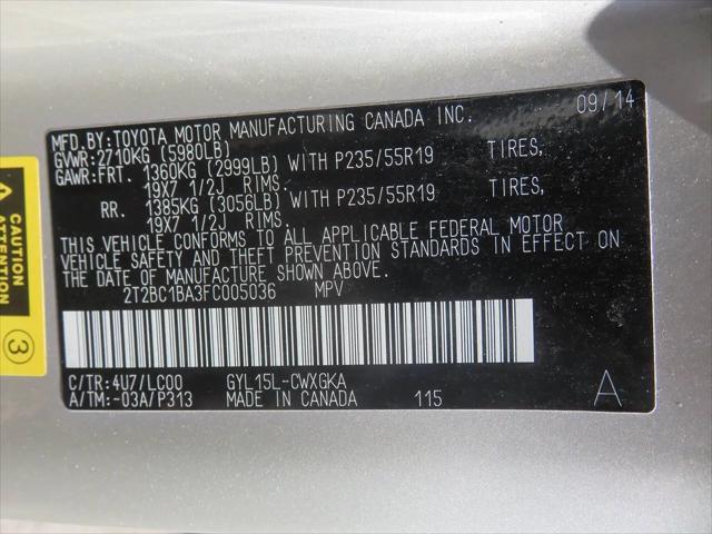 2015 Lexus RX 450h RX 450h