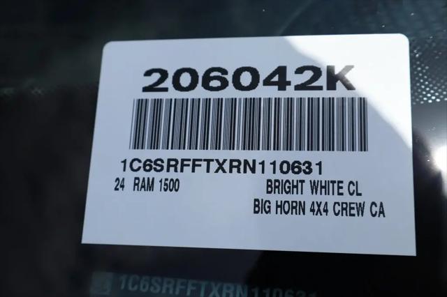 2024 Ram 1500 Big Horn Crew Cab 4x4 57 Box