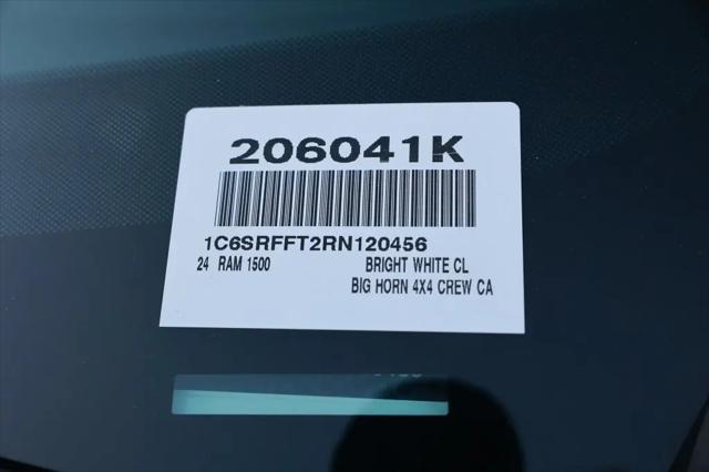 2024 Ram 1500 Big Horn Crew Cab 4x4 57 Box